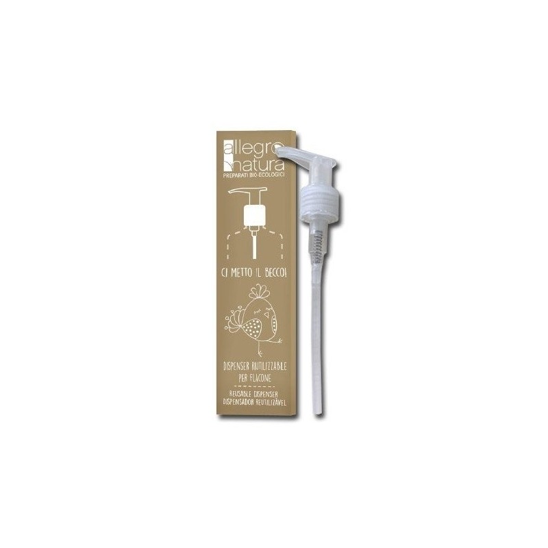 allegro natura  Dispenser Riutilizzabile per Bottiglie in Alluminio  Accessori