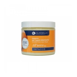 Alkemilla  Impacco per Capelli Idratante e Nutriente Intensivo all'Uovo  Maschere