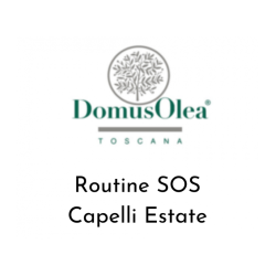 domus olea toscana  Routine Rigenerante, Protettiva ed Anticaduta SOS Capelli Estate  Set regalo