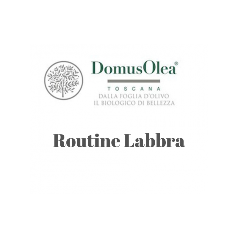 domus olea toscana  Routine Nutriente e Rigenerante per Labbra Secche e Normali  Set regalo