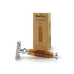 bambaw  Rasoio di Sicurezza in Bamboo  Spugne e Accessori Viso