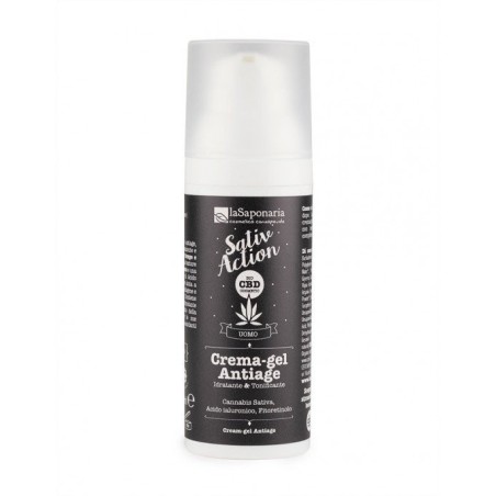 la saponaria  Sativaction - Crema-Gel viso Antiage e Riequilibrante  Viso