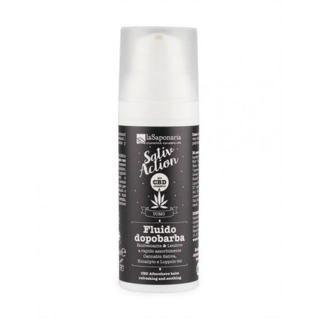 la saponaria  Sativaction - Fluido Dopobarba Idratante ed Antiossidante  Rasatura e Styling barba