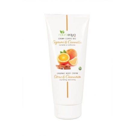 naturaequa  Crema corpo Agrumi e Cannella  Creme Corpo Bio