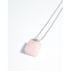 olfattiva  Collana per Aromaterapia - Quarzo Rosa  Profumatori per Ambiente