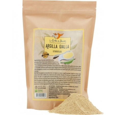 le erbe di janas  Argilla Gialla 1 Kg  Argille