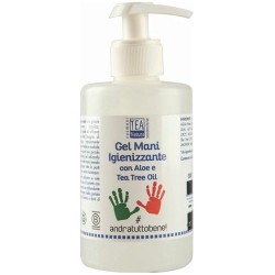 tea natura  Gel Mani Igienizzante con Aloe e Tea Tree Oil - 300 ml  Igienizzanti Mani