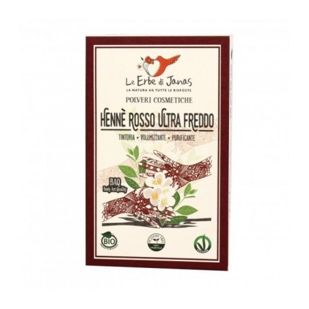 le erbe di janas  Hennè rosso Ultra-Freddo  Erbe Ayurvediche