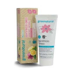 greenatural  Dentifricio Sbiancante Omeo per Placca e Carie  Dentifrici