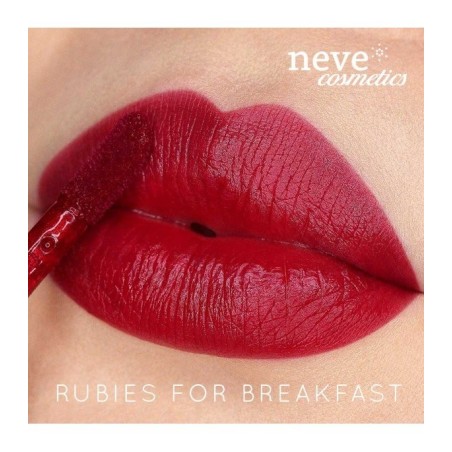 neve cosmetics  Ruby Juice Rosso Cremisi - Rubies for Breakfast  Rossetti