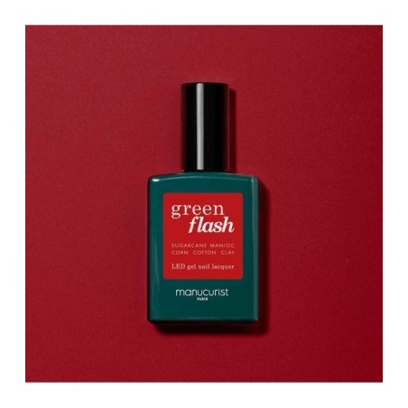 manucurist  Smalto Semipermanente Pomegranate - Green Flash  Manicure