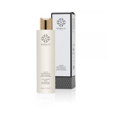 namalei  Latte Detergente Delicato con Rosa e Gelsomino  Detergenti viso