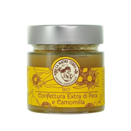 la madre terra  Confettura Extra di Pera e Camomilla  Marmellate