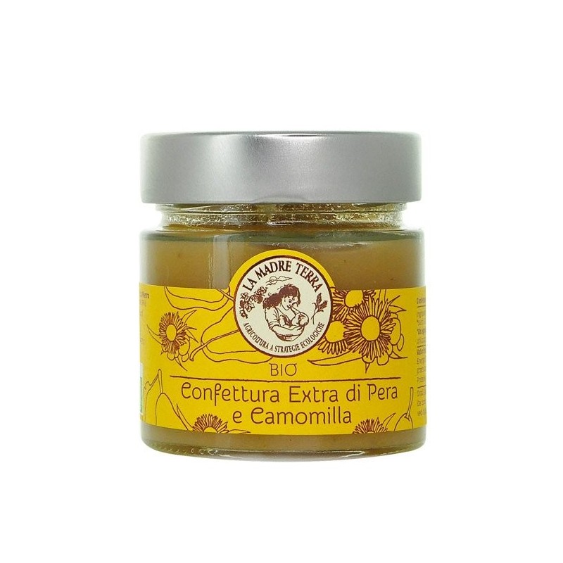 la madre terra  Confettura Extra di Pera e Camomilla  Marmellate