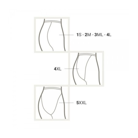 solidea- leggings anticellulite  Short Panty Silhouette Rosa - Taglia 3 L  Leggins Anticellulite