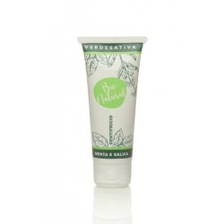 verdesativa  Dentifricio Sbiancante e Rinfrescante con Menta e Salvia  Dentifrici