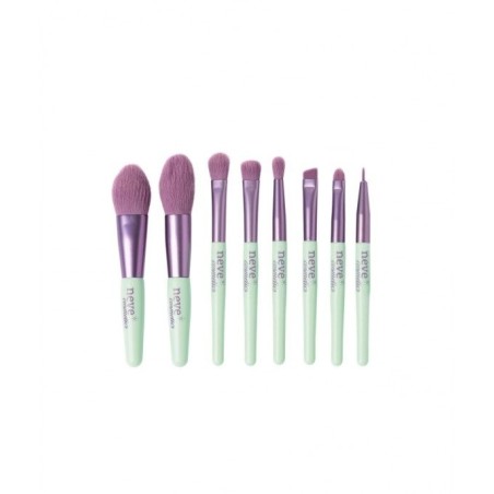 neve cosmetics  Pastel Pop - Set Pennelli da Viaggio  Pennelli e accessori