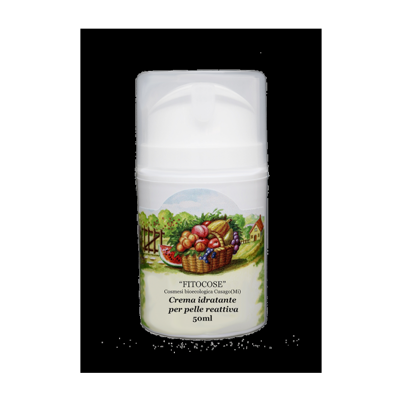 fitocose  Crema Viso Idratante per Pelle Reattiva  Creme viso