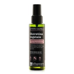 la saponaria  Attivo Capelli Spray Ristrutturante - Cheratina Vegetale  Lozioni per capelli e oli