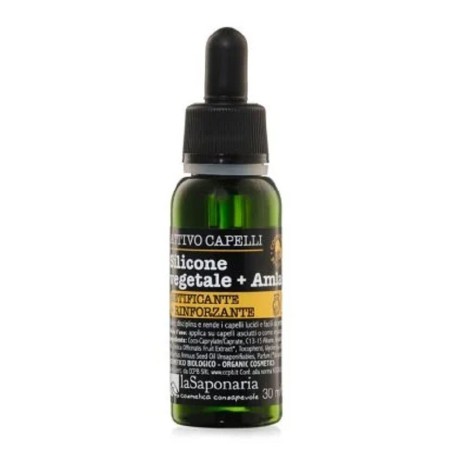la saponaria  Attivo Capelli Setificante - Silicone Vegetale + Amla  Styling
