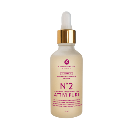 my sezione aurea  Hair Complex n.2 - Lisciante ed Illuminante per Lisci  Styling