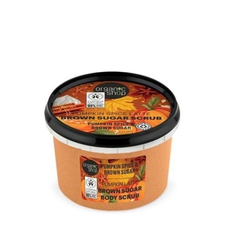 organic shop  Scrub Corpo con Olio di Zucca e Cannella  Scrub Corpo