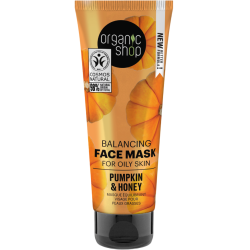 organic shop  Maschera Viso Riequilibrante con Zucca e Miele  Maschere Viso