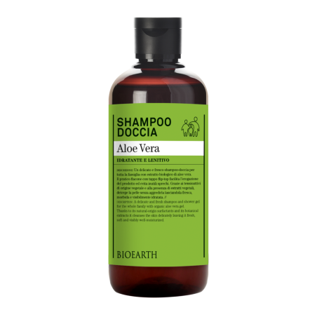 bioearth  Shampoo Doccia all'Aloe  Bagnoschiuma Bio