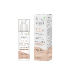 laboratoires de biarritz  Crema Solare Colorata per il Viso SPF 50 - Avorio  Protezione solare bio
