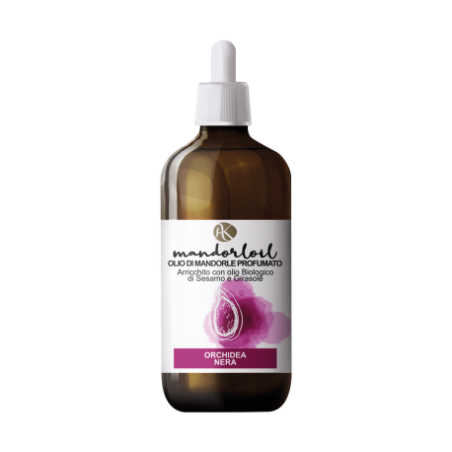 Alkemilla  Olio di Mandorle Biologico Profumato - Orchidea Nera  Oli e Burri