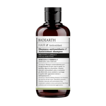 bioearth  Shampoo Antiossidante - Hair 2.0  Shampoo bio capelli lisci