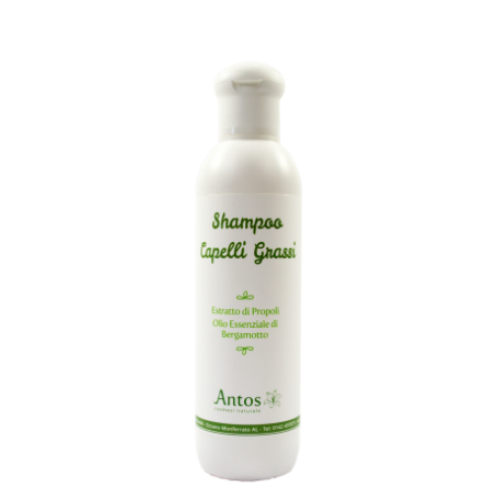 antos cosmetici  Shampoo Naturale per Capelli Grassi  Shampoo bio capelli grassi