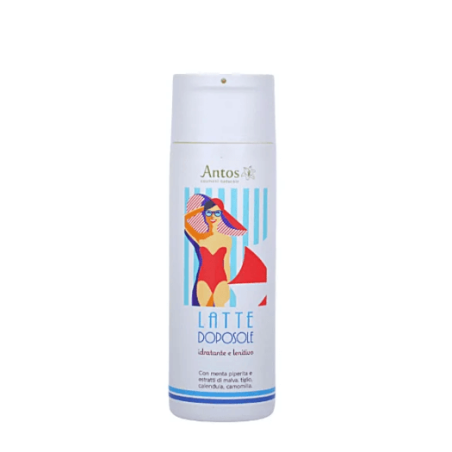 antos cosmetici  Latte dopo sole Naturale Aloe e Iperico  Doposole bio