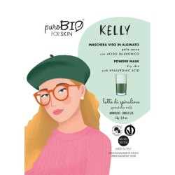 purobio  Maschera Viso Peel Off Pelle Secca - Latte di Spirulina  Maschere Viso