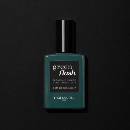 manucurist  Smalto Semipermanente Licorice - Green Flash  Smalti semipermanenti