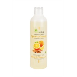 naturaequa  Bagnodoccia Vegan Agrumi e Cannella  Bagnoschiuma Bio
