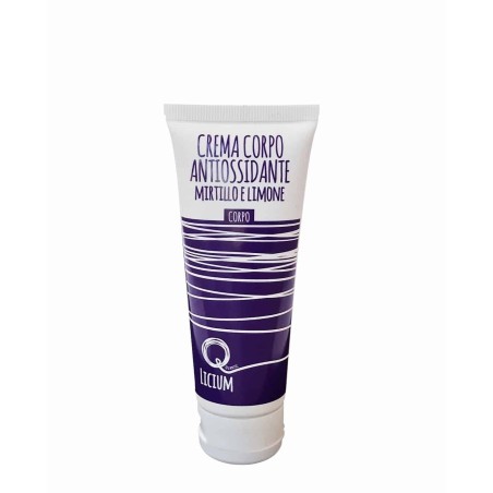 quantic licium  Crema Corpo Antiossidante Mirtillo e Limone - Travel Size  Creme Corpo Bio