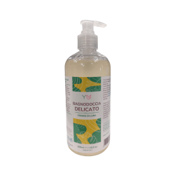 yuniwa cosmetics  Bagnodoccia Delicato - Chiaro di Luna - 500 ml  Bagnoschiuma Bio