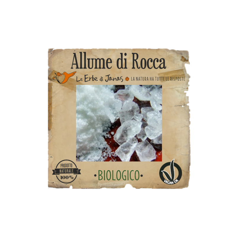 le erbe di janas  Allume di Rocca  Ingredienti Cosmetici