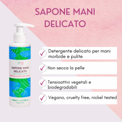 yuniwa cosmetics  Sapone Mani Delicato  Saponi