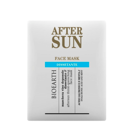 bioearth  Maschera viso dissetante After Sun  Doposole bio
