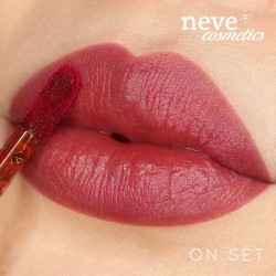 neve cosmetics  Ruby Juice Nude Rosato - On set  Rossetti