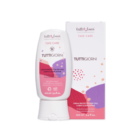 latte e luna  Crema protettiva viso, corpo e zone intime TuttiGiorni  Cambio Pannolino