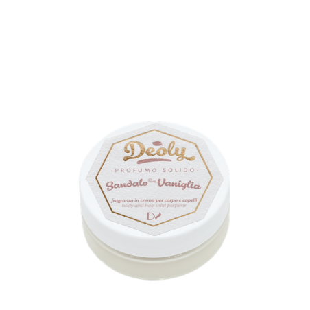 latte e luna  Profumo Solido - Sandalo e Vaniglia  Profumi