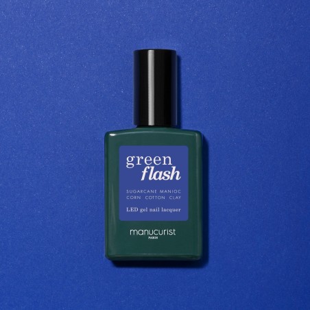 manucurist  Smalto Semipermanente Ultramarine - Green Flash  Smalti semipermanenti