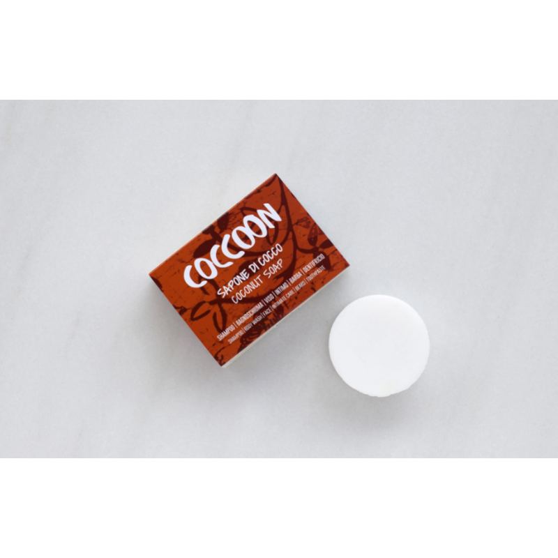 coccoon  Sapone Solido Multiuso con Olio di Cocco  Cosmetici solidi per la skincare