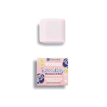 la saponaria  Biodeo Solido Delicato - Sweet Hug per Pelle Sensibile  Deodoranti