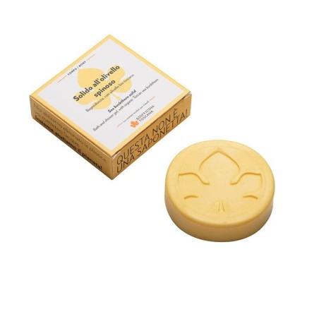 biofficina toscana  Shampoo Doccia Solido all'Olivello Spinoso  Bagnoschiuma Bio