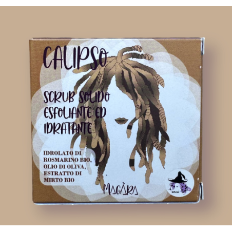 biomagarie  Calipso - Scrub Solido Esfoliante ed Idratante  Scrub Corpo