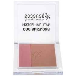 benecos  Bronzer Vegan marrone caldo e tonalità rosé  Bronzer
